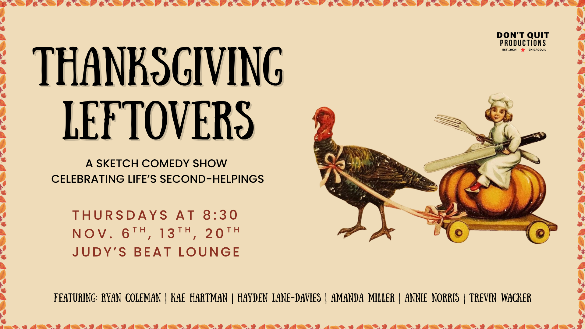 Thanksgiving Leftovers 11/20/2025 Choose Chicago