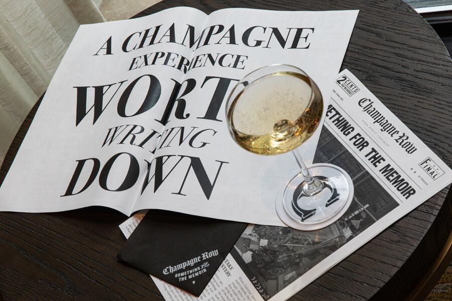 Champagne Row, by Park Hyatt Chicago