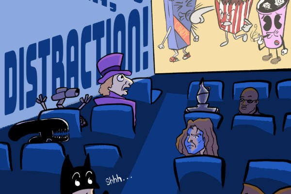 Lights, Camera, Distraction!