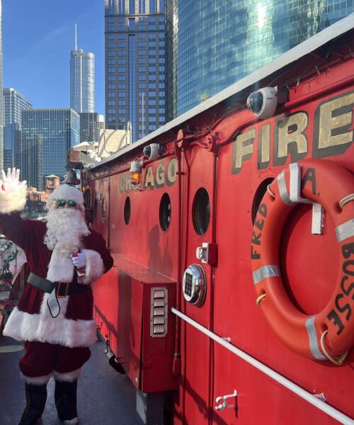 Chicago River Sleigh Rides with Santa!
