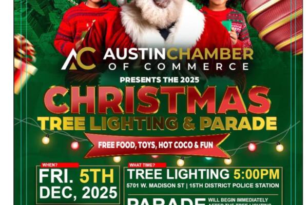 Austin Chamber of Commerce Annual 21st Tree Lighting and Christmas Parade