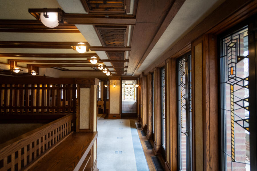Robie House in Chicago's Hyde Park neighborhood