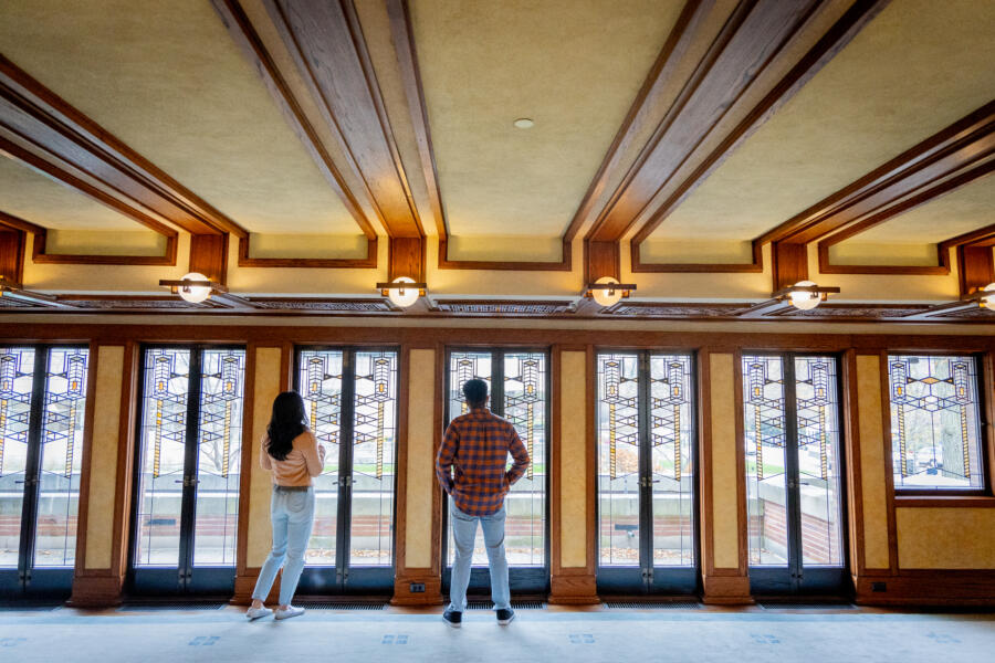 Robie House in Chicago's Hyde Park neighborhood