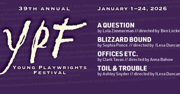 Pegasus Theatre Chicago’s 39th Annual Young Playwrights Festival