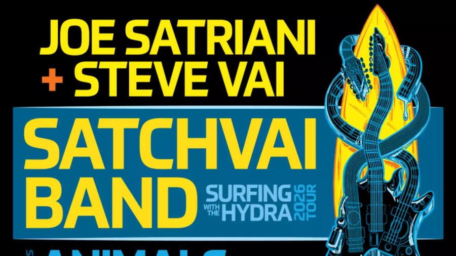 SatchVai Band: Joe Satriani & Steve Vai & Animals As Leaders