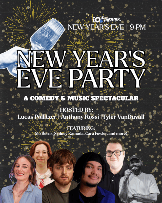 iO Theater’s New Year’s Eve Party: A Comedy & Music Spectacular