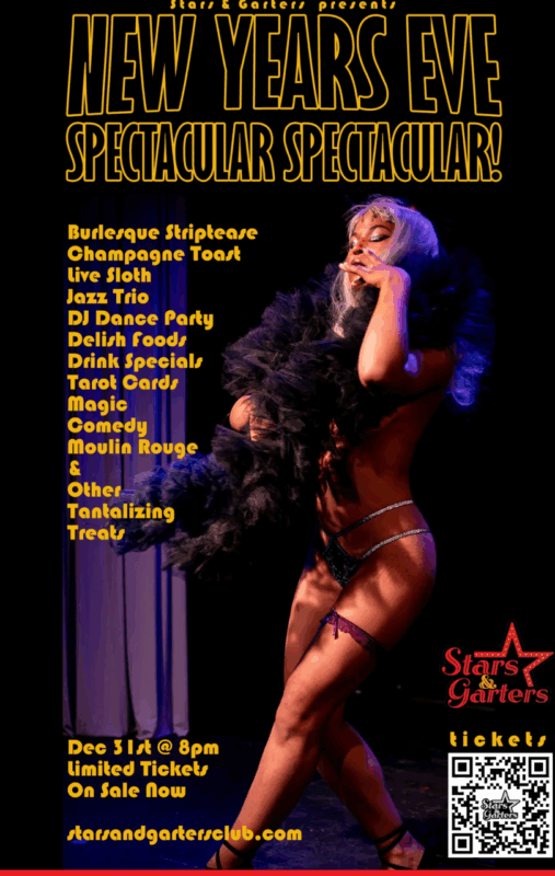 New Year’s Eve Spectacular Spectacular! at Stars & Garters