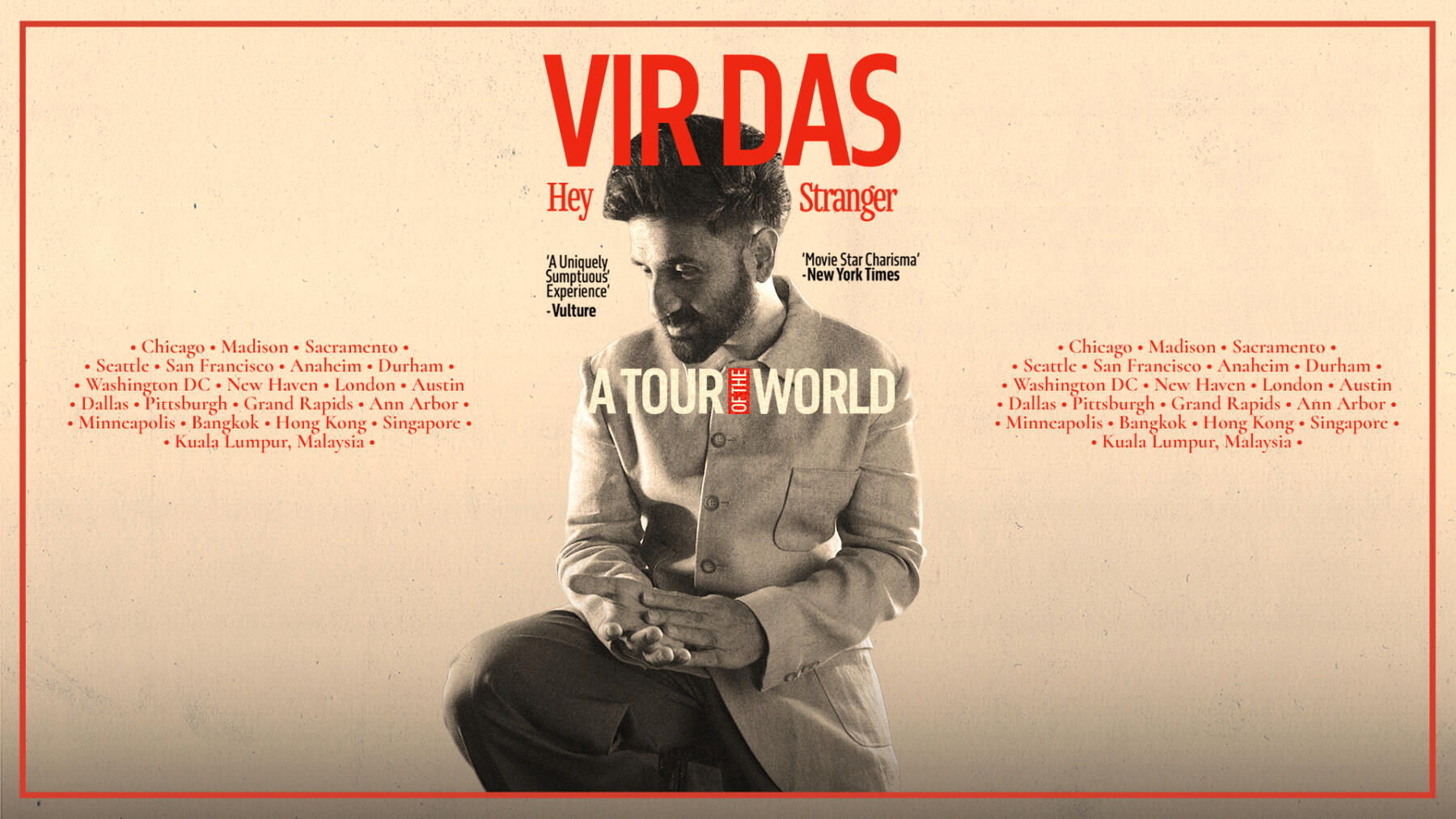 Vir Das – Movie Star Charisma Tour