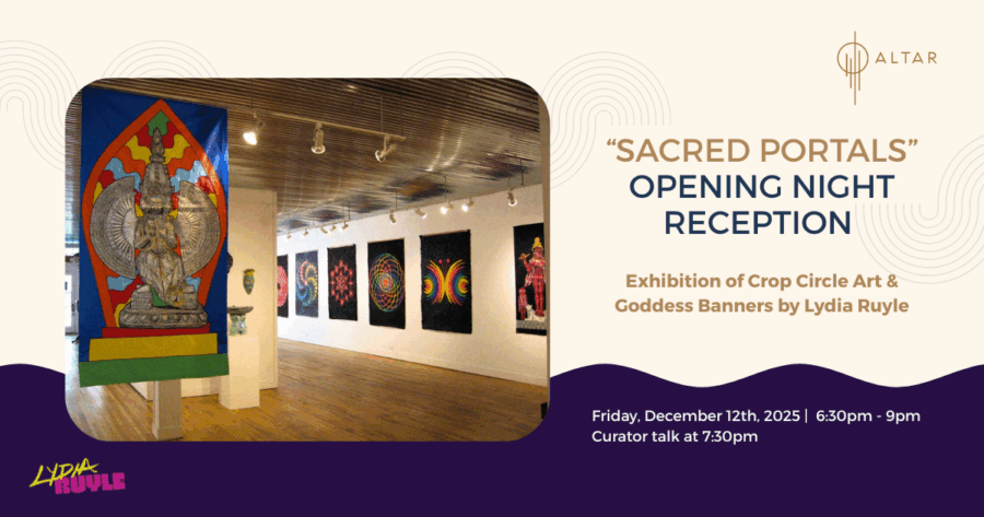 Sacred Portals Art Exhibition Opening