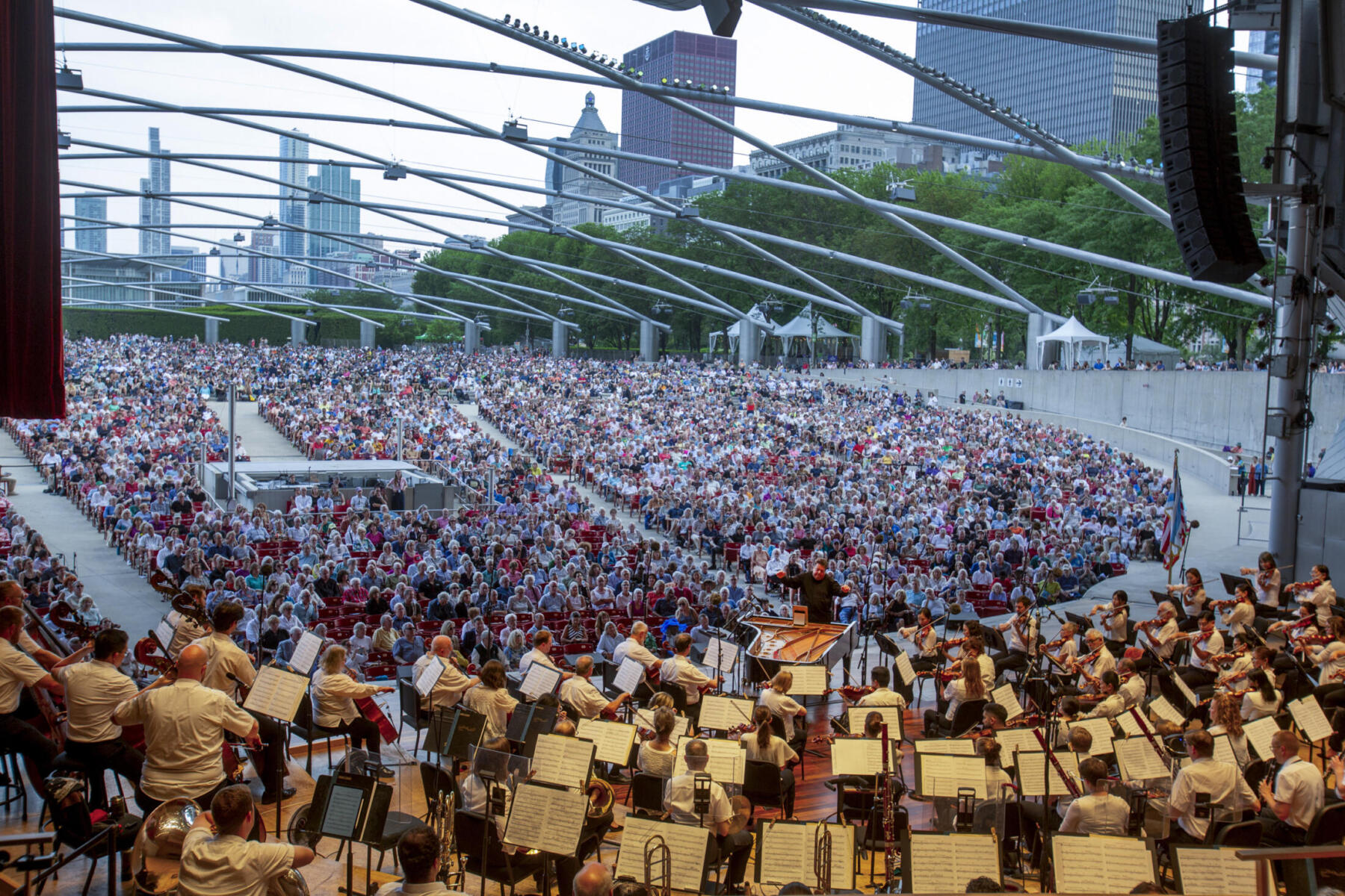 Grant Park Music Festival crowd