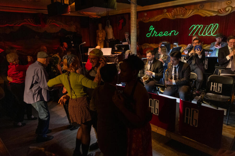 The Green Mill in Uptown dance floor