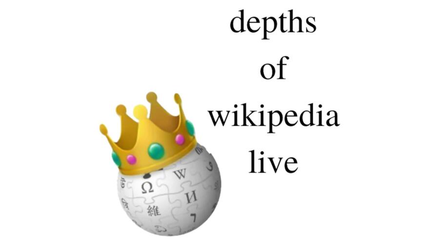 Depths of Wikipedia Live