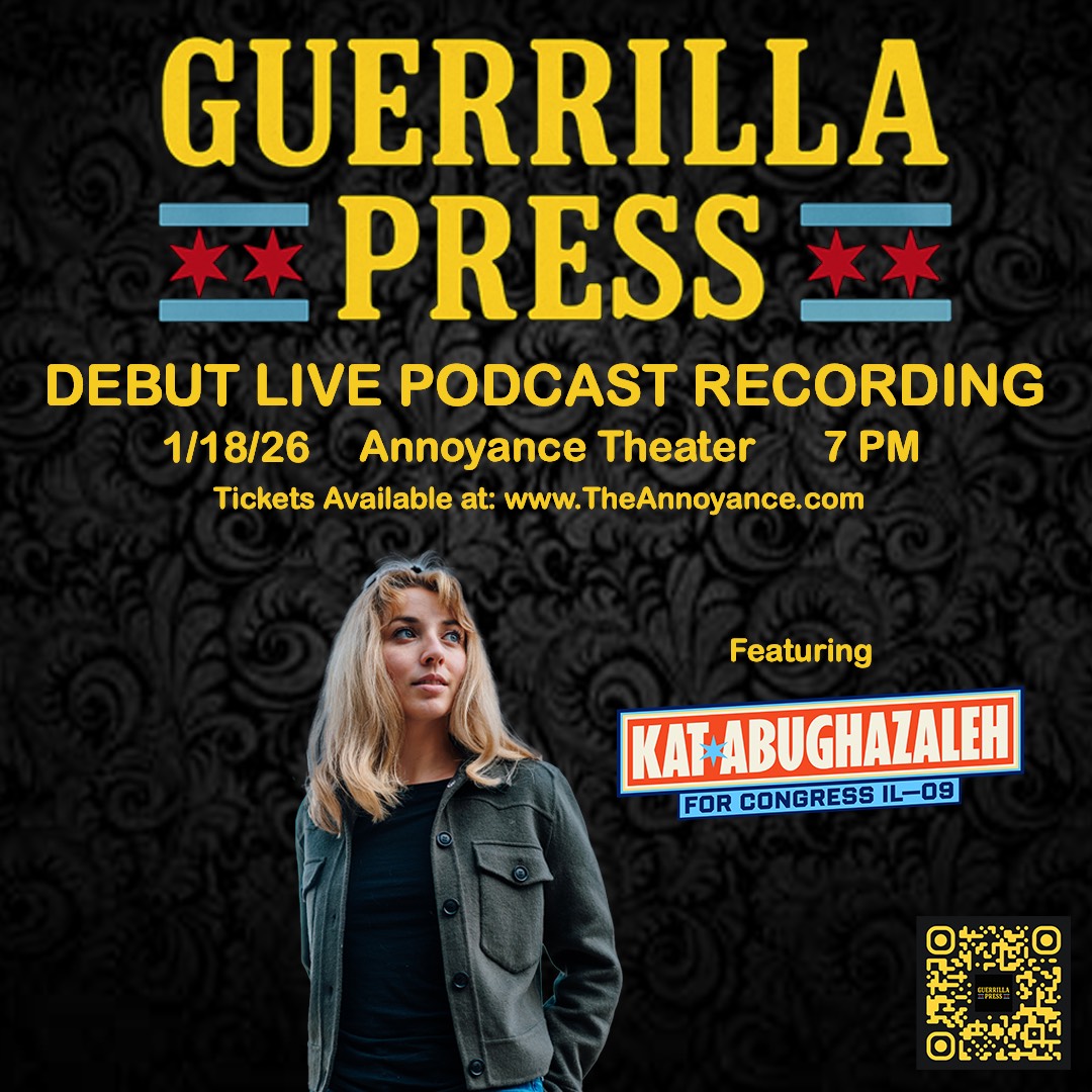 Guerrilla Press x Kat Abughazaleh Ad
