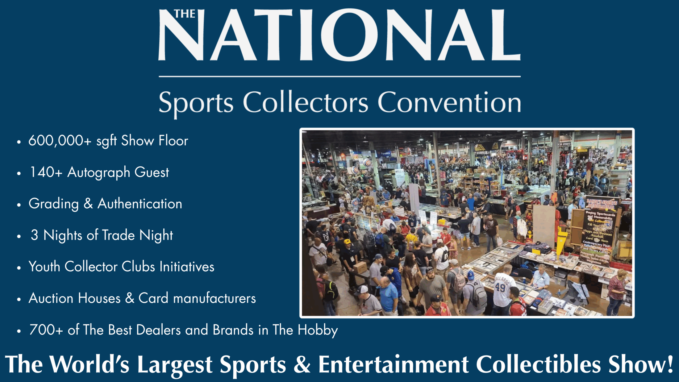 The National Sports Collectors Convention | 07/29/2026 | Choose