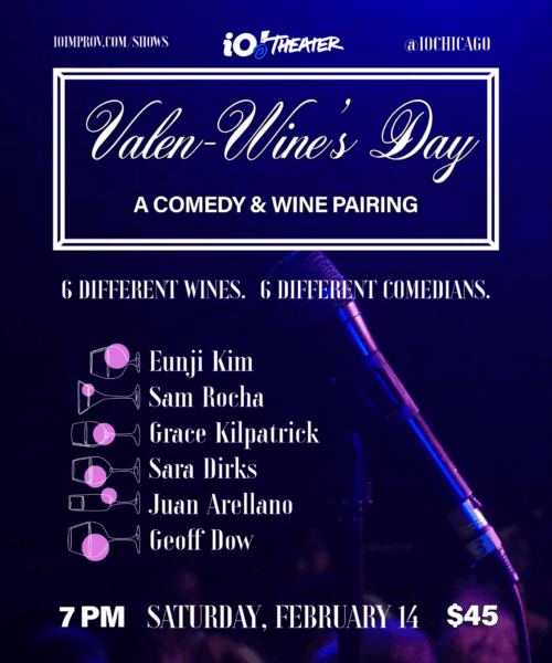 Valen-Wine’s Day: A Comedy & Wine Pairing