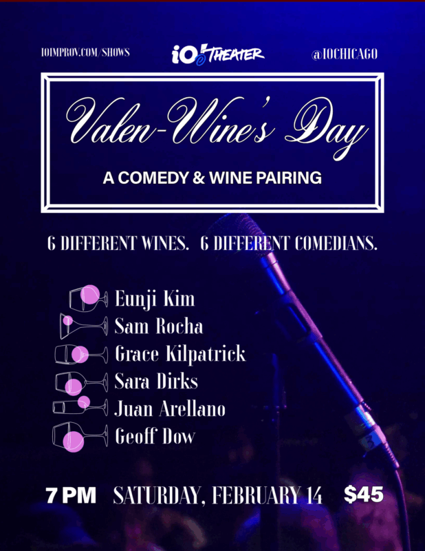 Valen-Wine’s Day: A Comedy & Wine Pairing