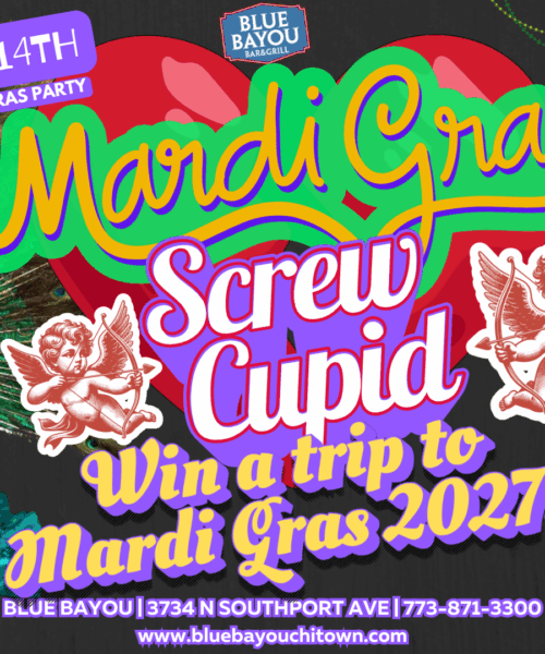Mardi Gras at Blue Bayou: Screw Cupid Edition