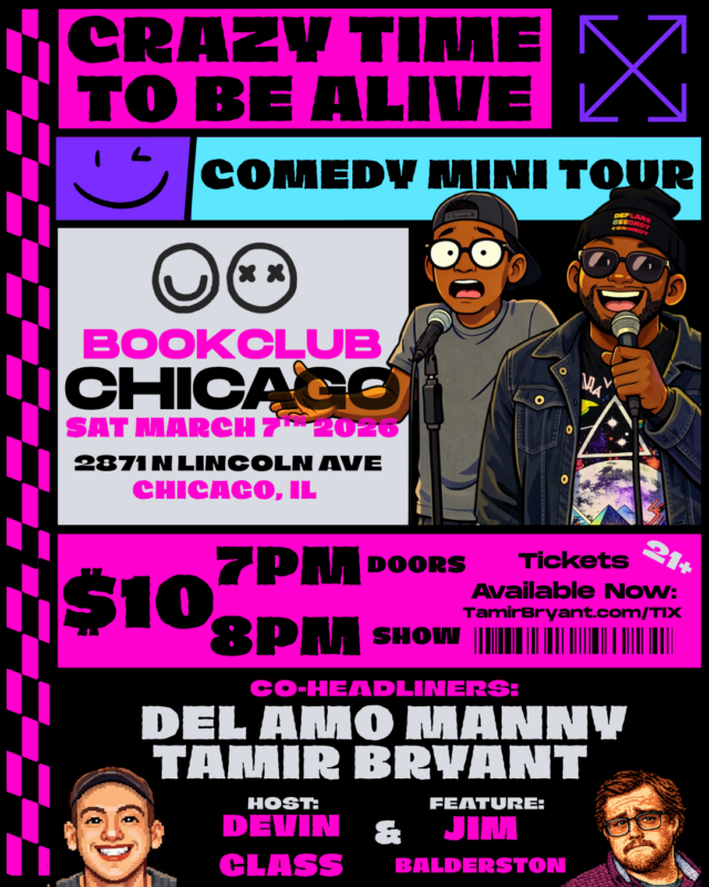 Crazy Time To Be Alive: Stand Up Comedy Mini Tour