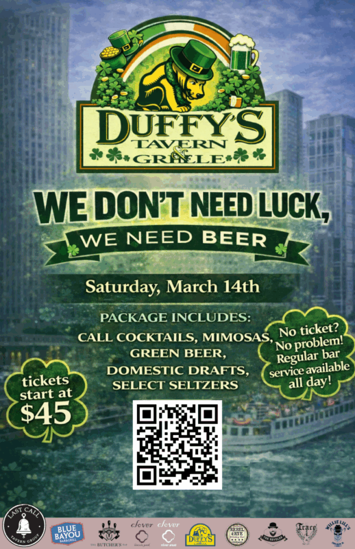 St. Patrick’s Day at Duffy’s Tavern