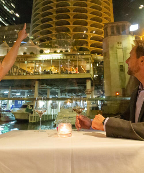 City Experiences dinner cruise on the Chicago River