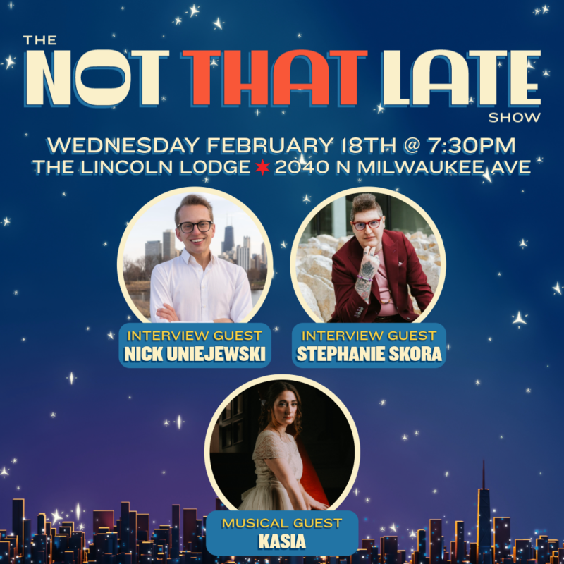 Girl, I Guess Voter Guide & Senate Candidate Nick Uniejewski join Chicago’s Late Night Talk Show