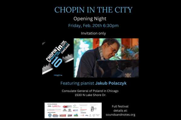 10th Chopin in the City Festival – Opening Night