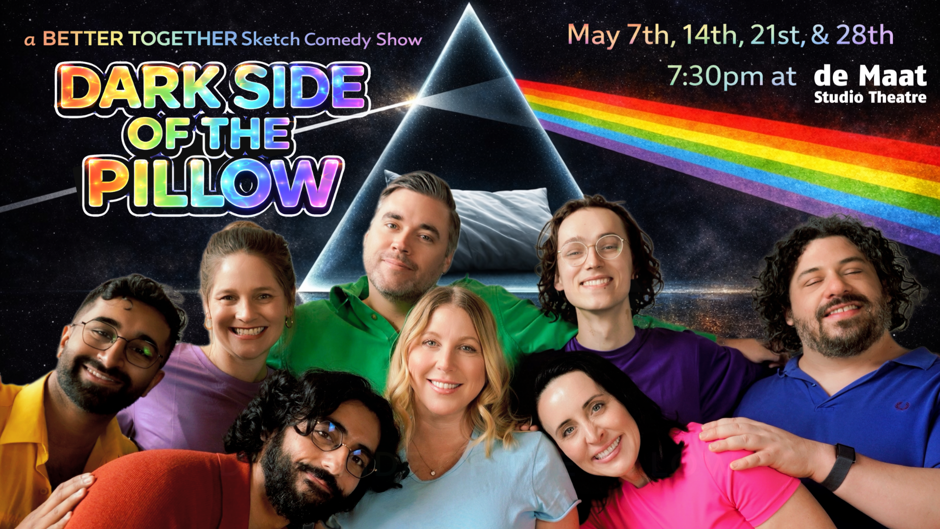 Dark Side of the Pillow Sketch Comedy Show — The De Matt Theater at The Second City