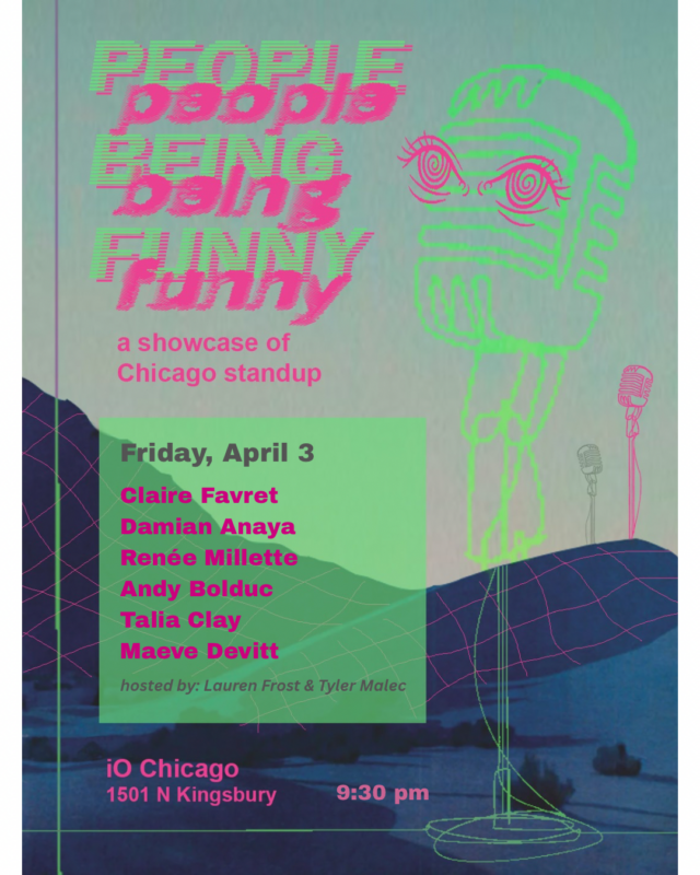 People Being Funny: A showcase of Chicago’s best stand-up