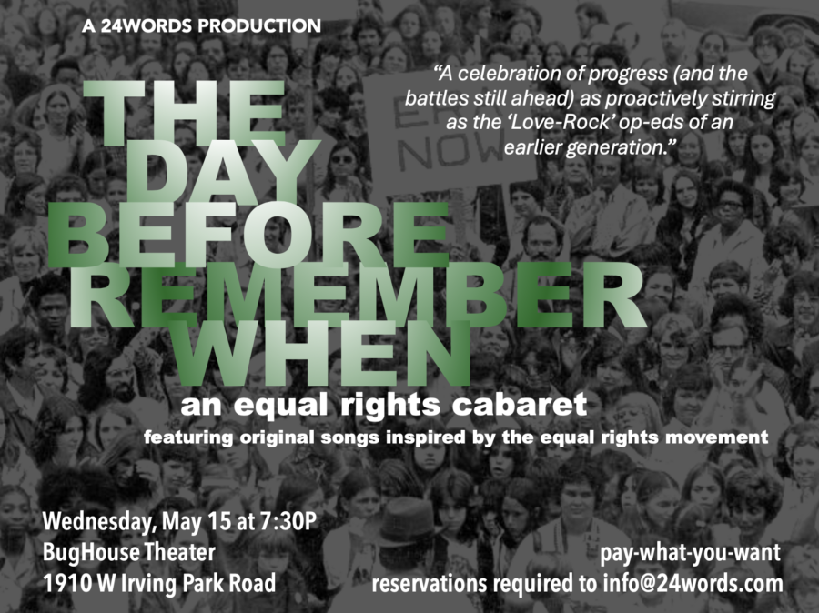 The Day Before Remember When – a musical Equal Rights journey