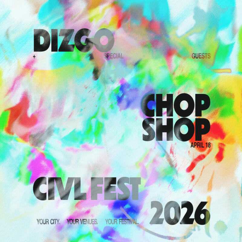 CIVL Fest presents Dizgo, Zoofunkyou & EGi at Chop Shop
