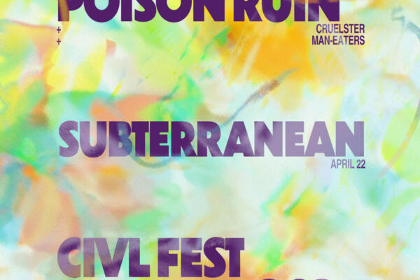 CIVL Fest 2026 presents Poison Ruin, Cruelster, Man-Eaters at Subterranean