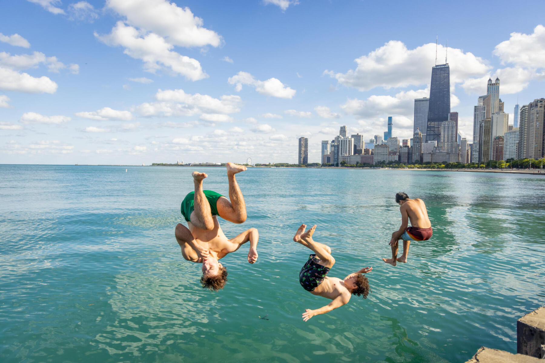 Beach North Avenue lakefront