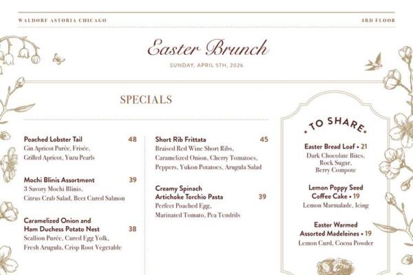 Easter Brunch at Brass Tack