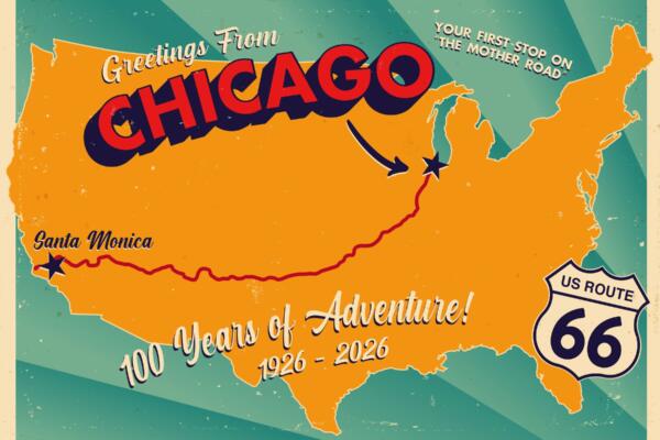 Best Western Grant Park – Route 66 Postcard