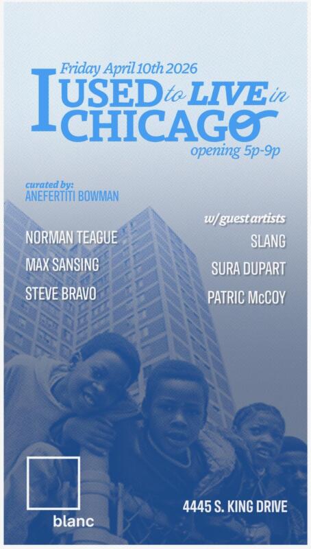 I Used to Live in Chicago Exhibition Opening