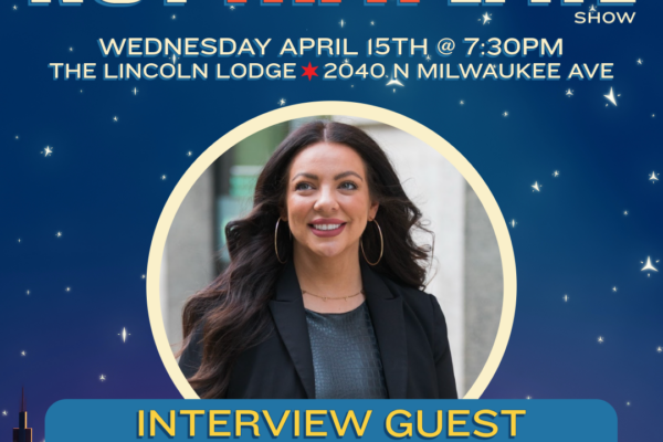 Demi Palecek, IL House Candidate (D-13), joins Chicago’s Late Night Talk Show
