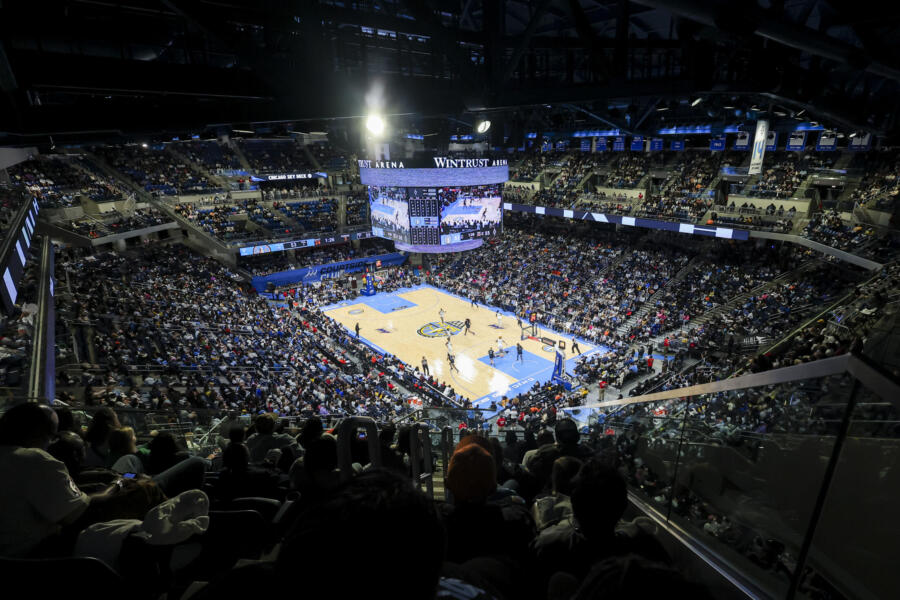 Chicago Sky home game at Wintrust Arena