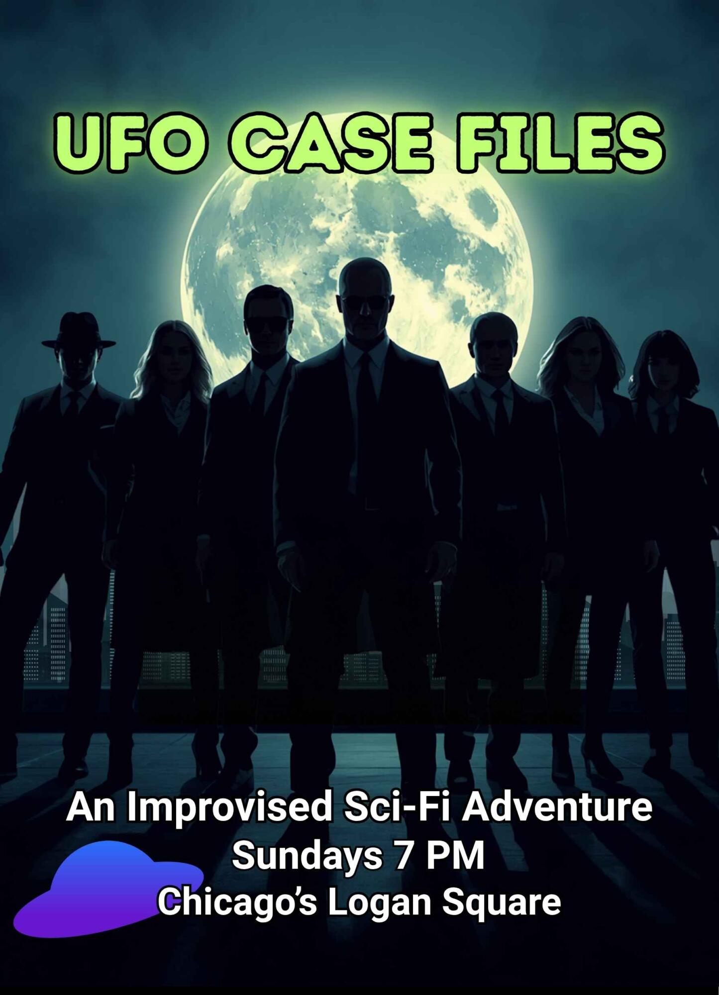 UFO Case Files — cosmic underground theater