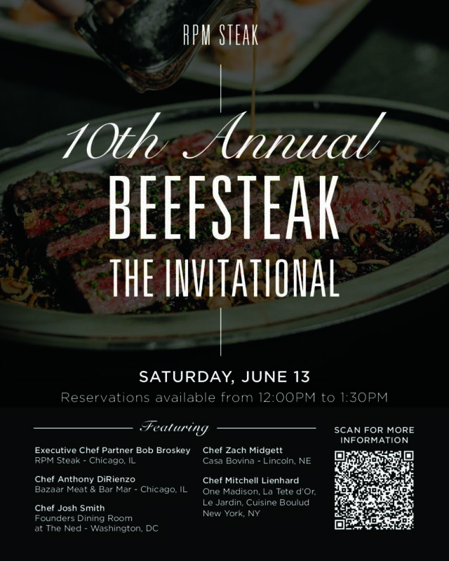 RPM’s 10th Annual Beefsteak Invitational