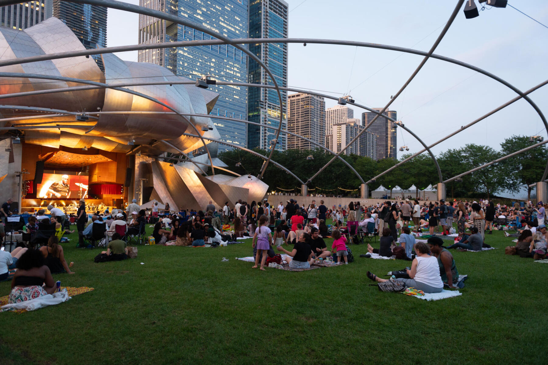 Millennium Park Summer Music Series; Photo credit Walter S. Mitchell III, City of Chicago