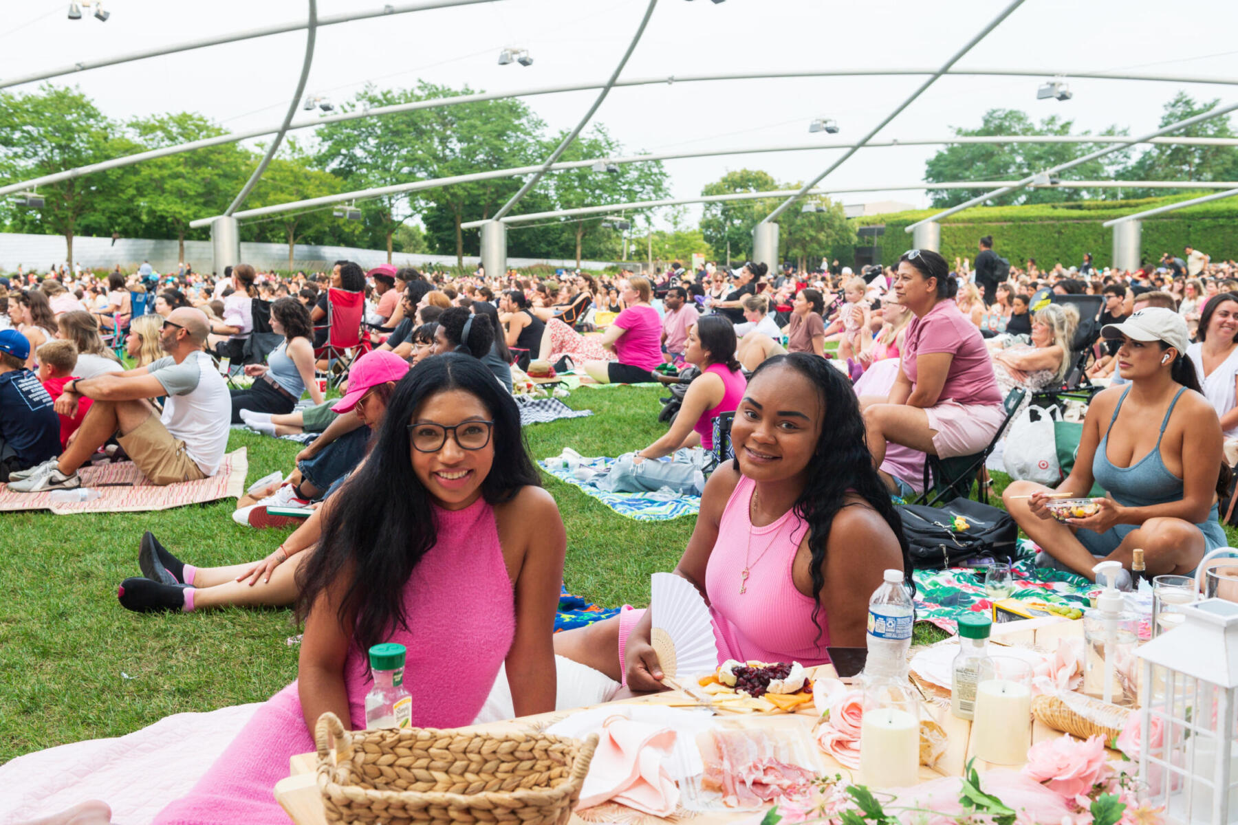 Millennium Park Summer Film Series; Photo credit Walter S. Mitchell III, City of Chicago