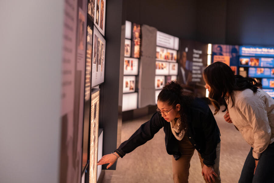 Community members visit the Obama Presidential Center 
