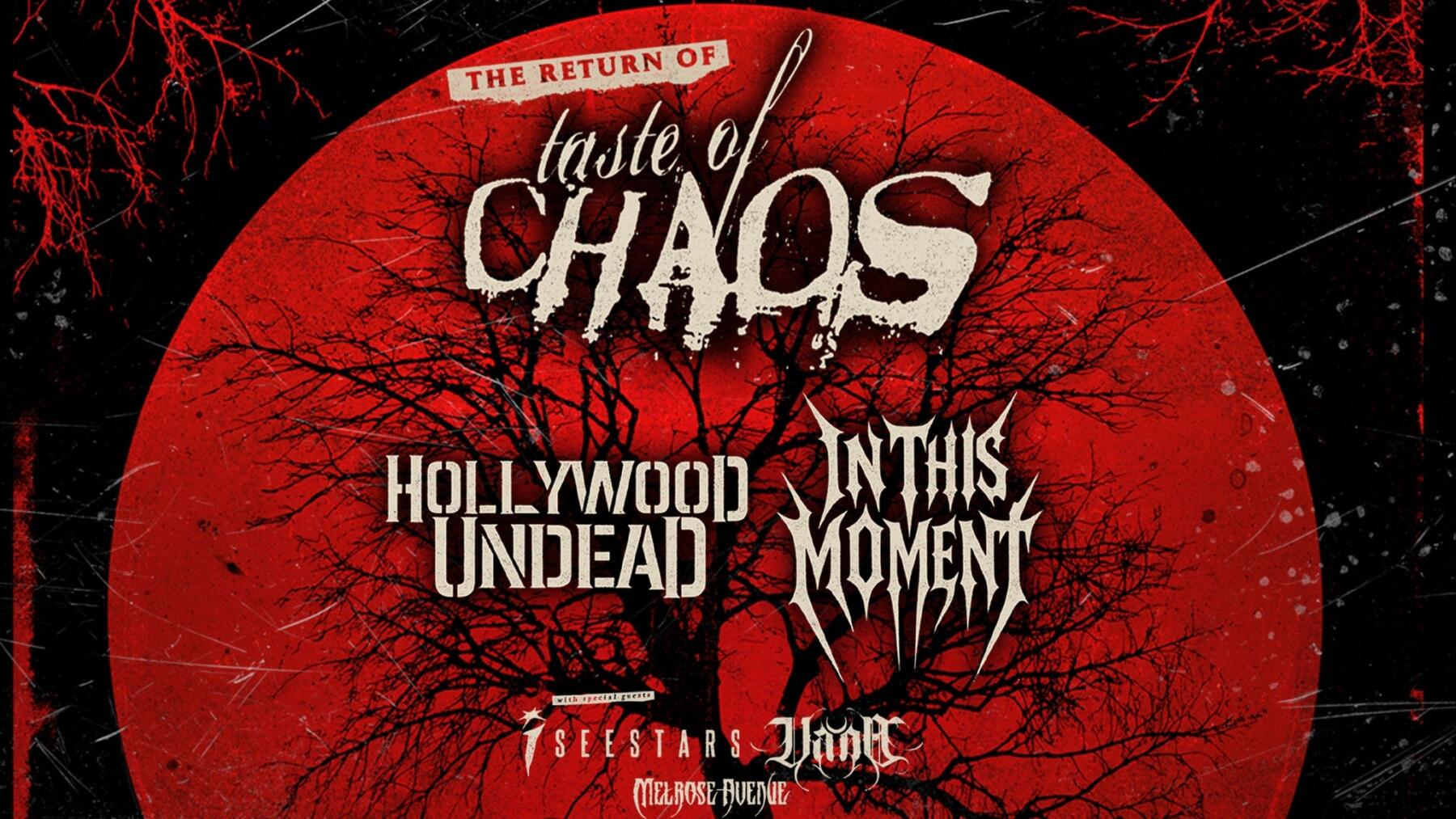 Taste of Chaos Hollywood Undead & In This Moment