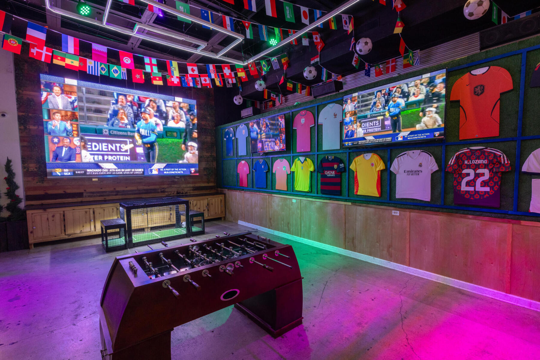 Olé! 2026 World Cup Headquarters pop-up at Tree House
