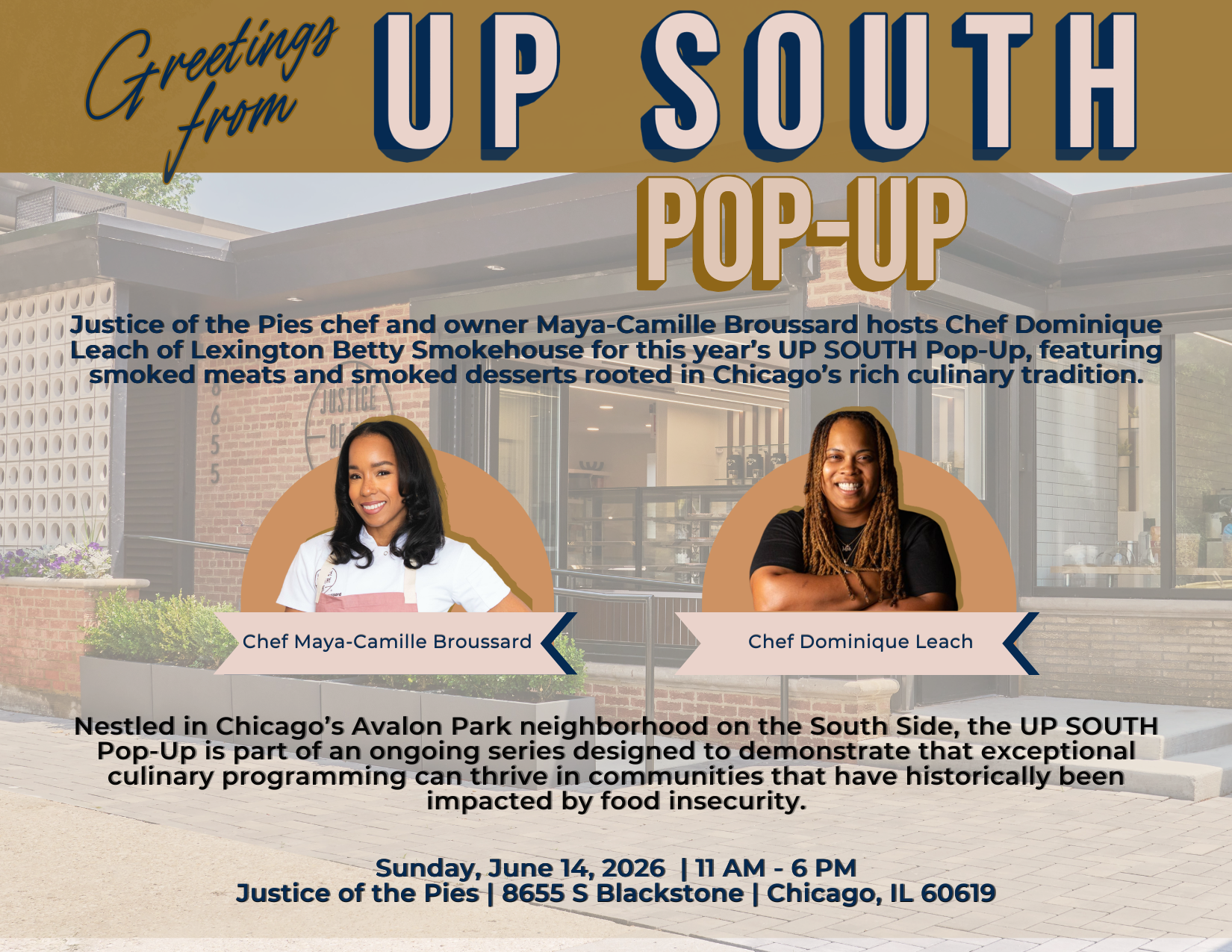 Up South Pop Up x Dominiuqe Leach