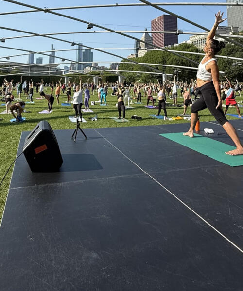 Millennium Park Summer Workouts