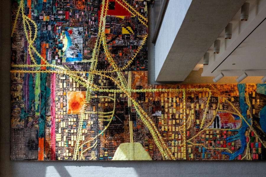 Hope and Change Lobby at The Obama Presidential Center Museum in Chicago; photo courtesy the The Obama Foundation