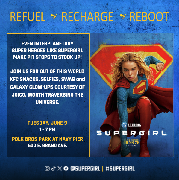 SUPERGIRL – Navy Pier Activation