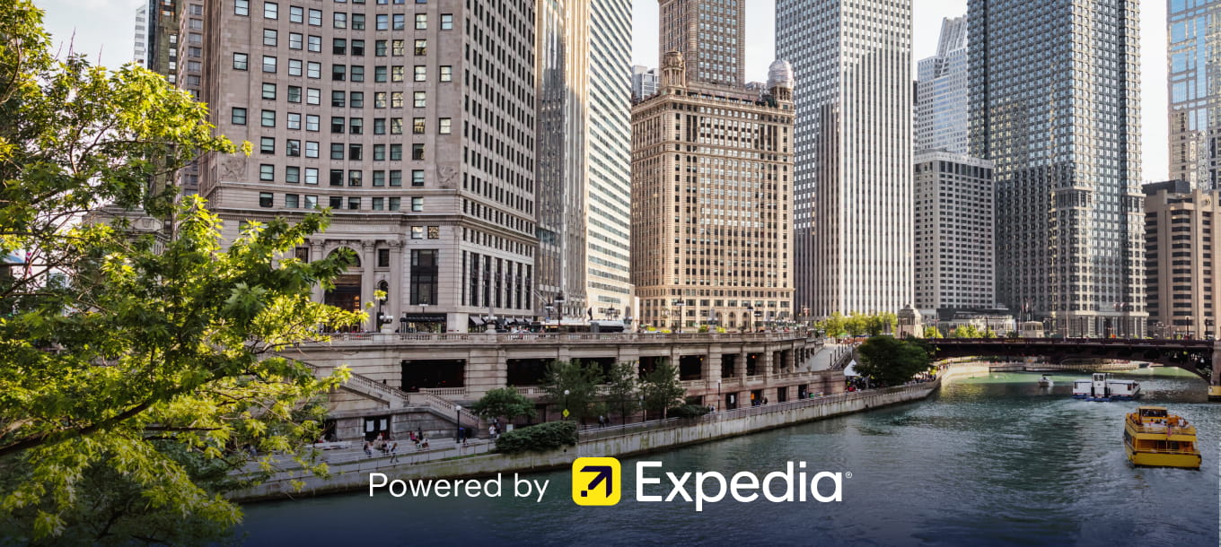 Chicago skyline – Powered by Expedia