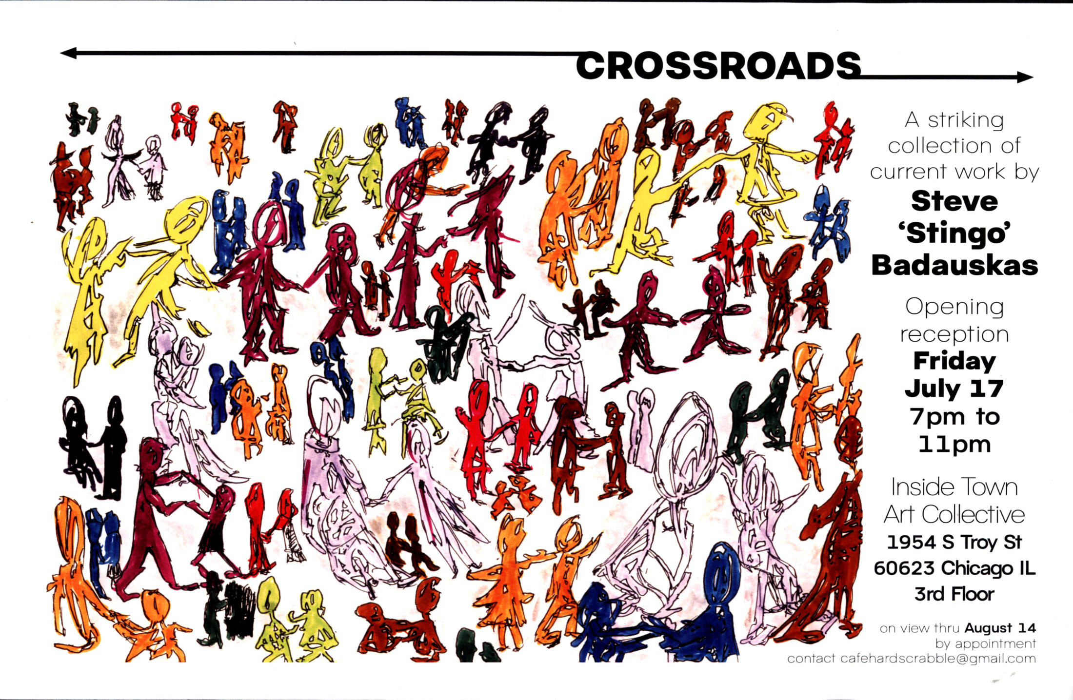 CROSSROADS: Current Work by Steve ‘Stingo’ Badauskas